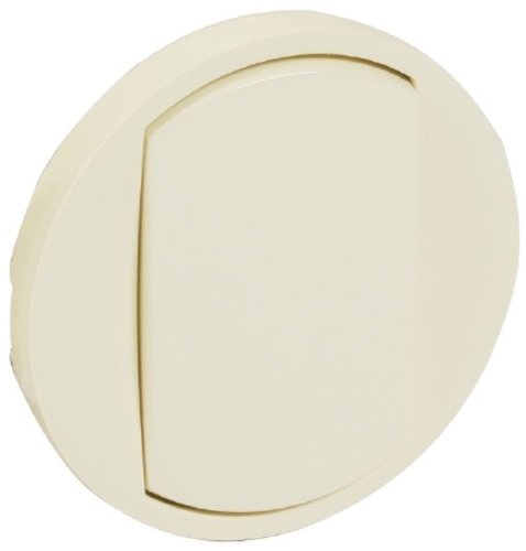 Лицевая панель Legrand Celiane для 1-кл. выключателя слоновая кость  картинка